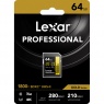Lexar Lexar 64GB SDXC Gold UHS-II R280/W210MB/s V60