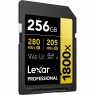 Lexar Lexar 256GB SDXC Gold UHS-II R280/W205MB/s V60