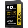 Lexar Lexar 512GB SDXC Gold UHS-II R280/W205MB/s V60