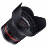 Samyang MF 12mm f2.0 lens for Fuji X, black
