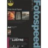 Fotospeed PF Lustre Paper, 275gsm, A4 - 50 sheets Fotospeed PF Lustre Paper, 275gsm, A4 - 50 sheets