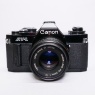 Canon Used Canon AV-1 35mm SLR camera with 50mm lens