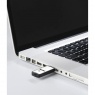 Hama Hama Fancy 16GB USB 2.0 Memory Pen with cap and keyring, Black/Silver