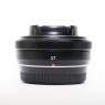 Fujifilm Used Fujifilm XF 27mm f2.8 R lens, black