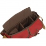Billingham Billingham Hadley Pro Camera Shoulder Bag, Burgundy Canvas-Chocolate Trim