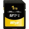 Wise 1TB SDXC UHS-II R290/W260MB/s V60 Wise 1TB SDXC UHS-II R290/W260MB/s V60