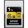 Lexar Lexar 1TB CFexpress 4.0 Type A GOLD, R1800/W1650MB/s, VPG400