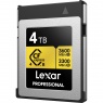 Lexar Lexar 4TB CFexpress PRO 4.0 Type B Gold 4TB - R3600/W3300MB/s