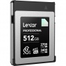 Lexar Lexar 512GB CFexpress PRO 4.0 Type B Diamond, R3700/W3400MB/s, VPG400