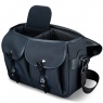 Billingham Billingham Hadley One Camera Shoulder Bag - Midnight Special Edition, Black Fibrenyte-Leather trim