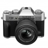Fujifilm Fujifilm X-T50 Mirrorless Camera, Charcoal Silver with XC 15-45 lens