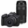 Canon Canon EOS R50 Mirrorless Camera with 18-45 and 75-300mm lenses