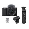 Sony Sony ZV-E10L Interchangeable-lens Camera with 16-50 lens, grip, mic and card