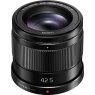 Panasonic 42.5mm f1.7 Lumix G Power OIS lens, black