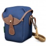 Billingham Billingham 72 Camera Shoulder Bag, Navy Fibrenyte-Chocolate Trim
