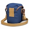 Billingham Billingham 72 Camera Shoulder Bag, Navy Fibrenyte-Chocolate Trim