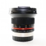 Used Samyang MF 12mm f2 lens for Fujifilm X, black