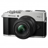OM System Pre-order Deposit for OM SYSTEM PEN, Silver with M. Zuiko Digital 14-42mm F3.5-5.6 III lens, Black