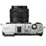 OM System Pre-order Deposit for OM SYSTEM PEN, Silver with M. Zuiko Digital 14-42mm F3.5-5.6 III lens, Black