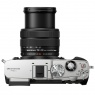 OM System Pre-order Deposit for OM SYSTEM PEN, Silver with M. Zuiko Digital 14-42mm F3.5-5.6 III lens, Black