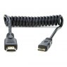 Atomos Coiled mini HDMI to full HDMI cable (30-45cm) Atomos Coiled mini HDMI to full HDMI cable (30-45cm)