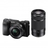 Sony Alpha 6100 Mirrorless Camera with 16-50mm and 55-210mm Lenses