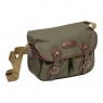 Billingham Hadley Small Camera Bag, Sage Fibrenyte-Chocolate Trim