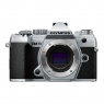 Olympus E-M5 Mark III Mirrorless Camera, Silver with 12-40mm Pro Lens