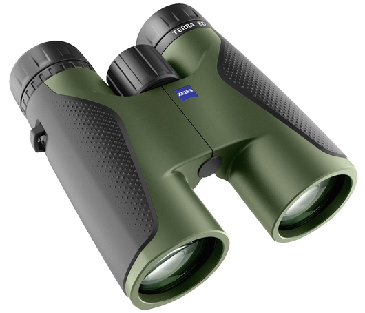 Zeiss Terra ED 10x42 Binoculars, Black/Green